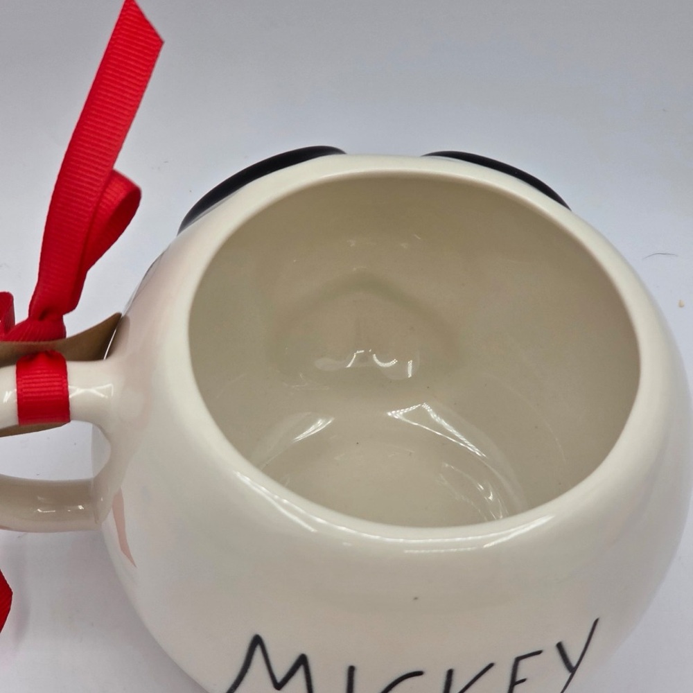 Rae Dunn Disney MICKEY Mouse Round Mug Vintage Face NEW 2025 DESIGN - Picture 4 of 4